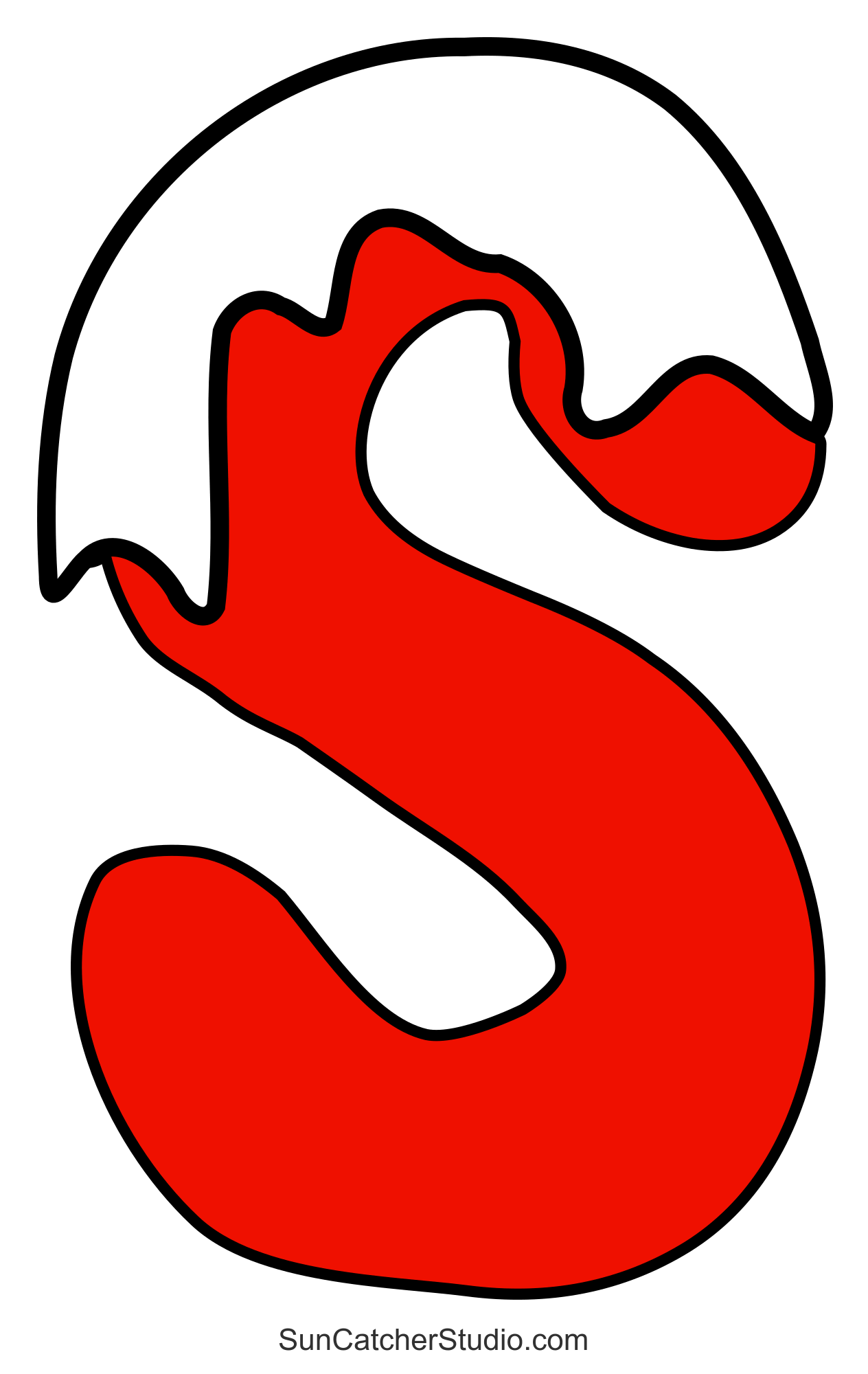 christmas alphabet font (letters, patterns with snow) – free